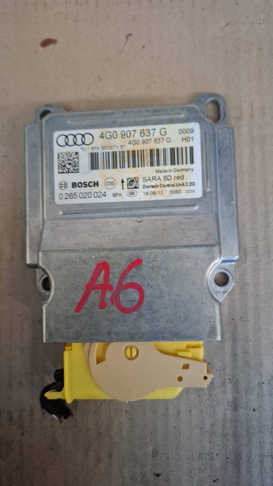 module control unit przyspieszenia Audi A6 C7 4G0907637G