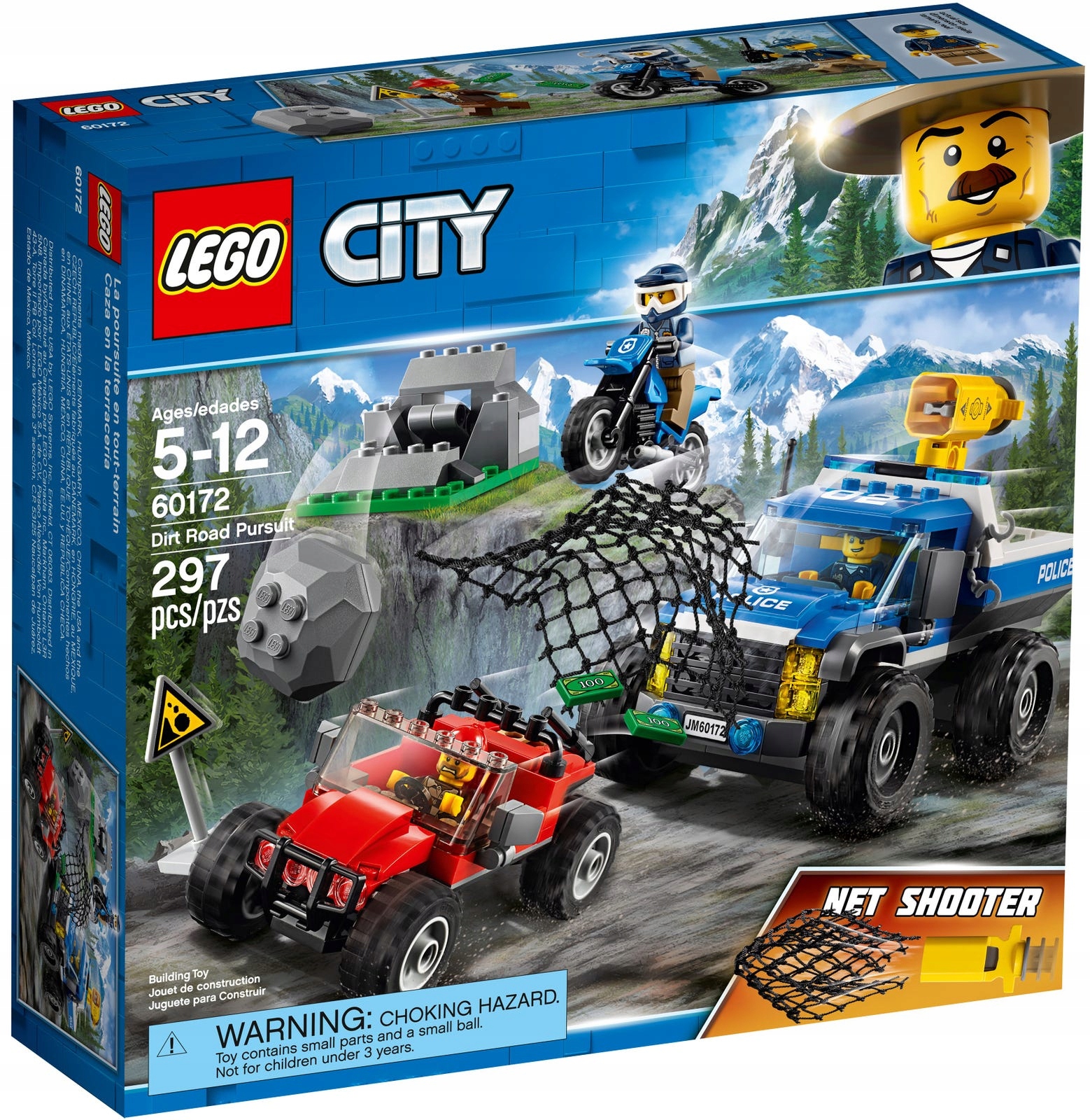 Lego City 60172 Pościg górską drogą Nowe