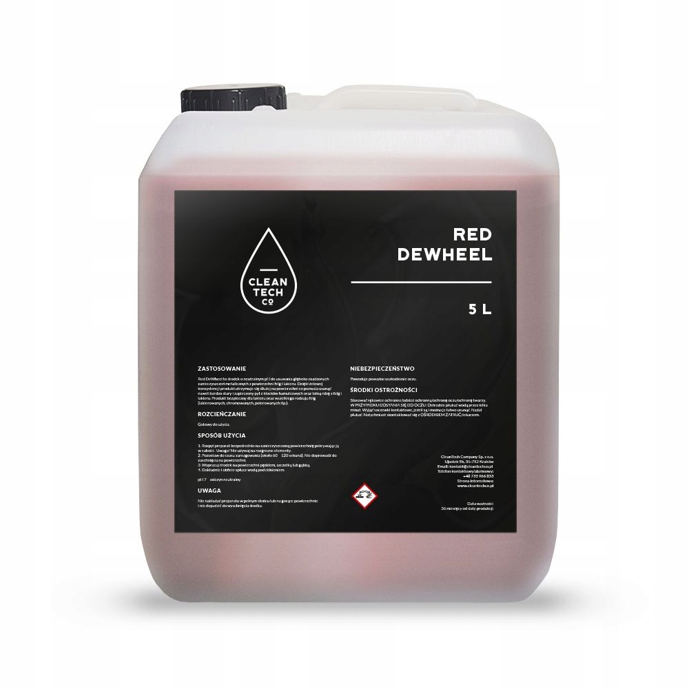 CLEANTECH RED DEWHEEL 5L CT RED5L