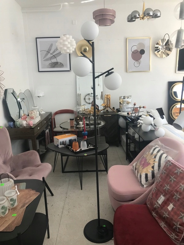 Lampa stojąca podłogowa Riko metal szkło H175cm Kod producenta PL23BBM09-150