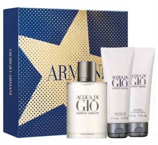 【未使用】アルマーニ　ACQUA DI GIO セット Acqua Di Gio Zestaw - Niska cena na Allegro