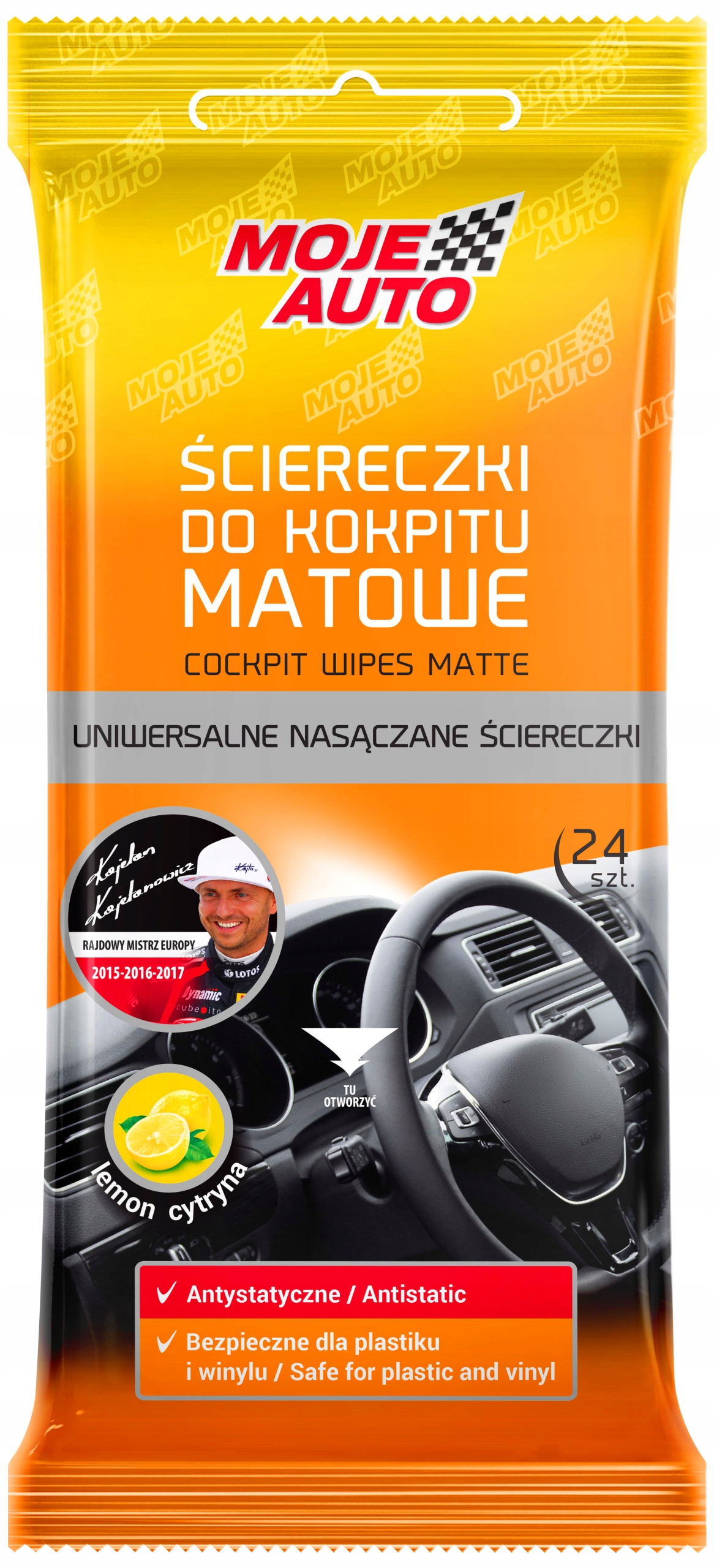 

Moje Auto Ściereczki Do Kokpitu Matowe 24szt.