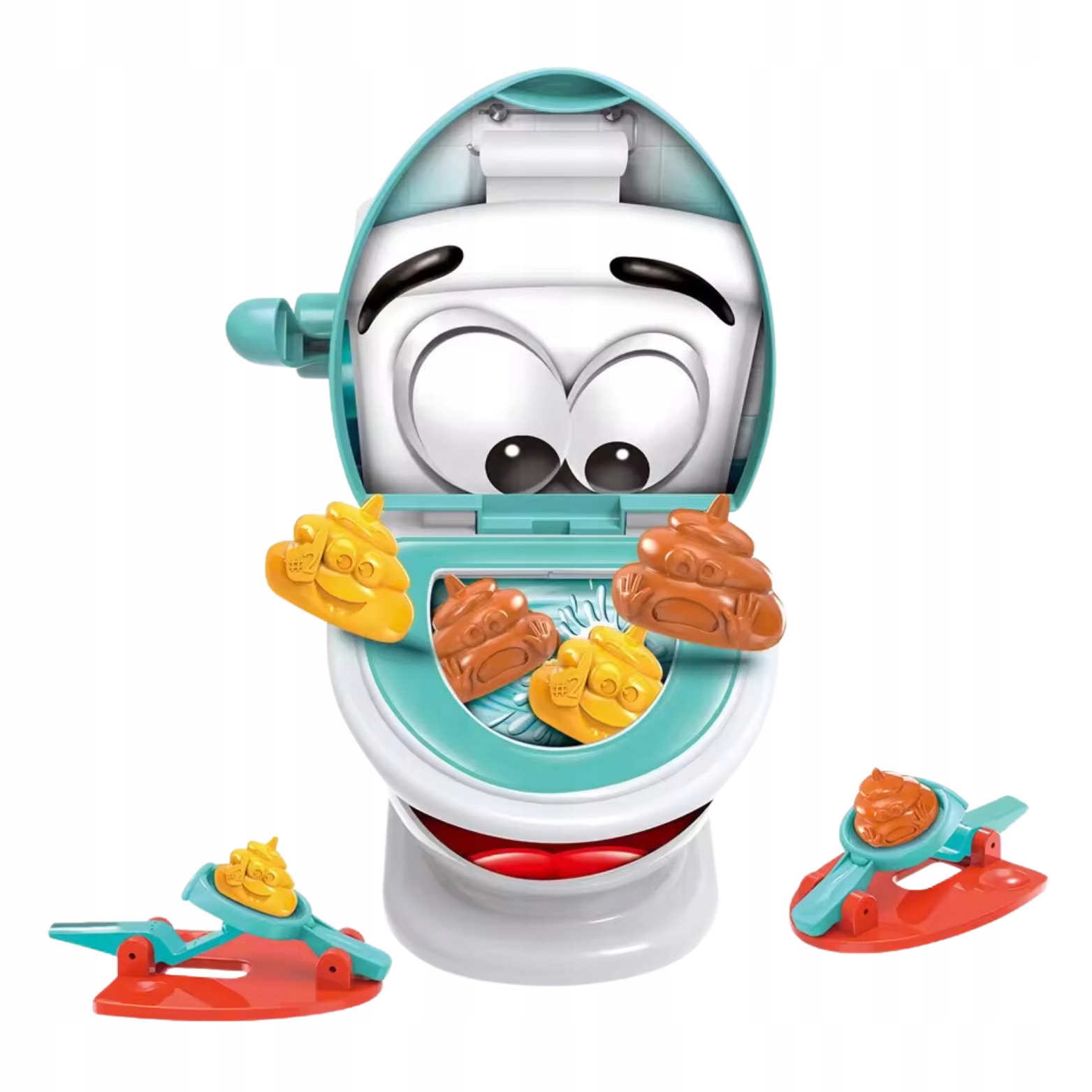 GRA ZRĘCZNOŚCIOWA KUPA DO SEDESU TRAFIANIE DO CELU TOALETA WYRZUTNIA Stan opakowania oryginalne