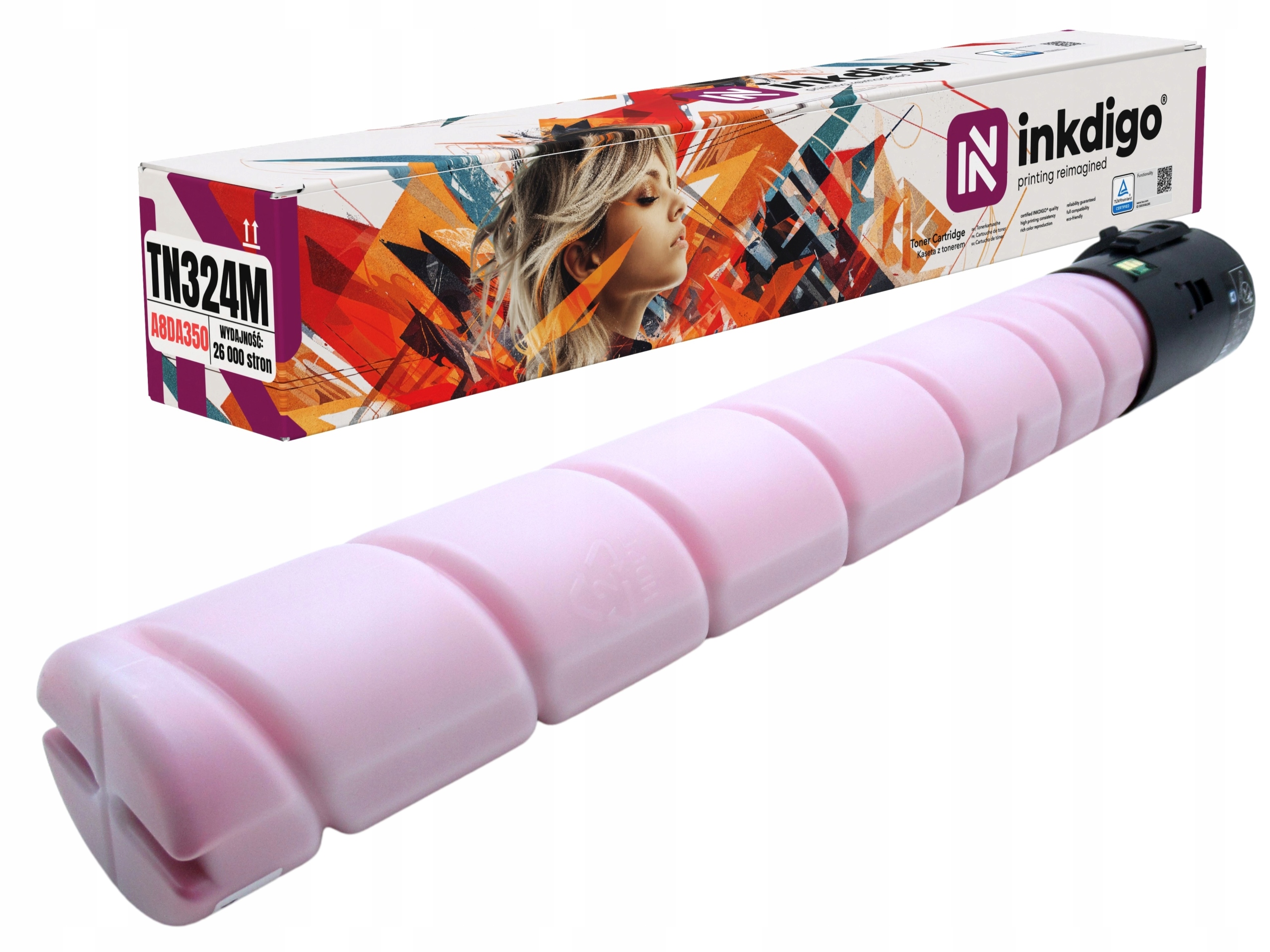 Toner TN324 M Purpurový Minolta Bizhub C258 C308 C368