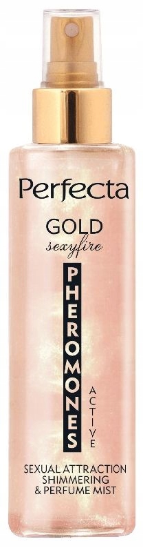 PERFECTA PHEROMONES ACTIVE PERFUMOWANA MGIEŁKA DO CIAŁA GOLD SEXYFIRE 200ml