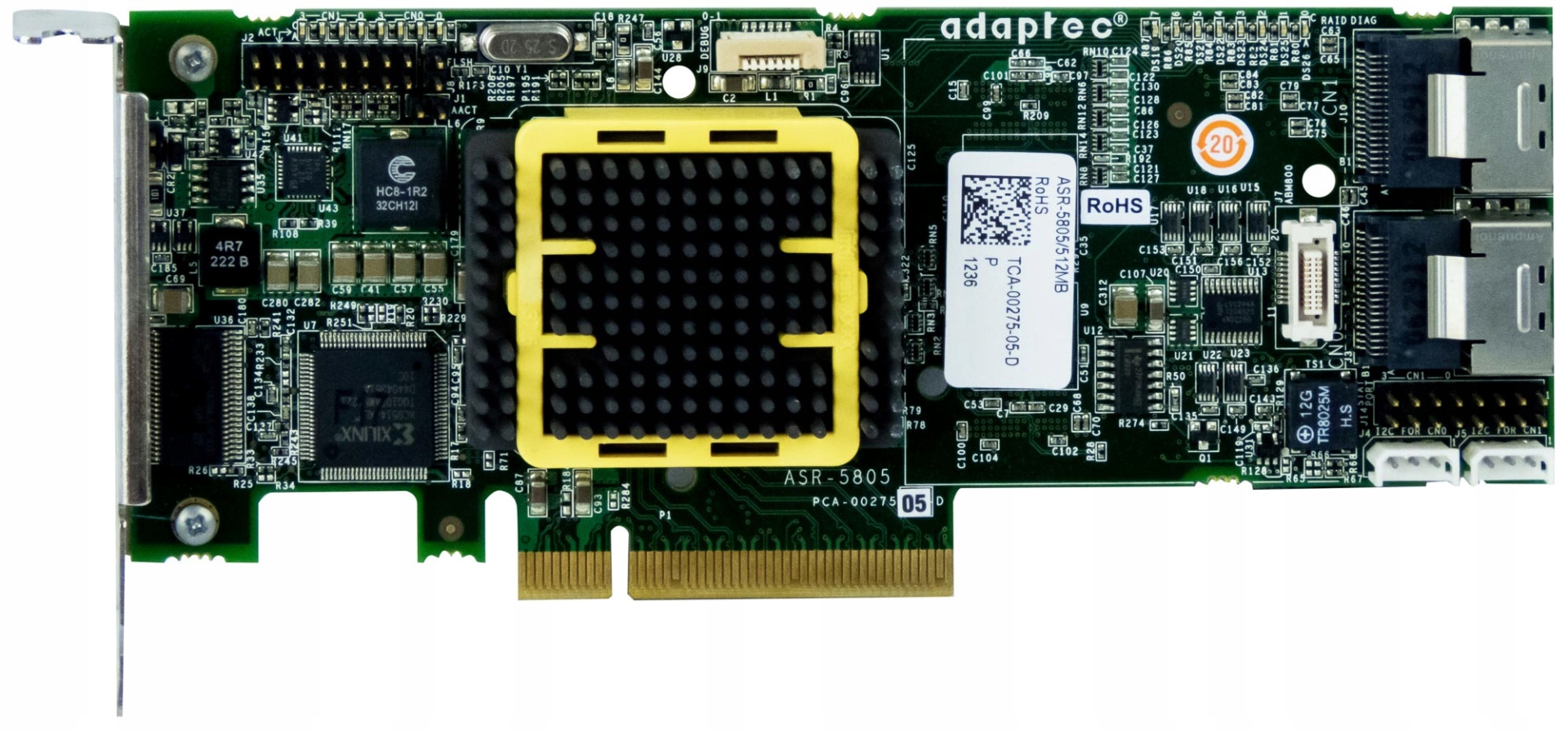 Adaptec ASR-5805 Sas/sata Raid PCIe x8 Lp