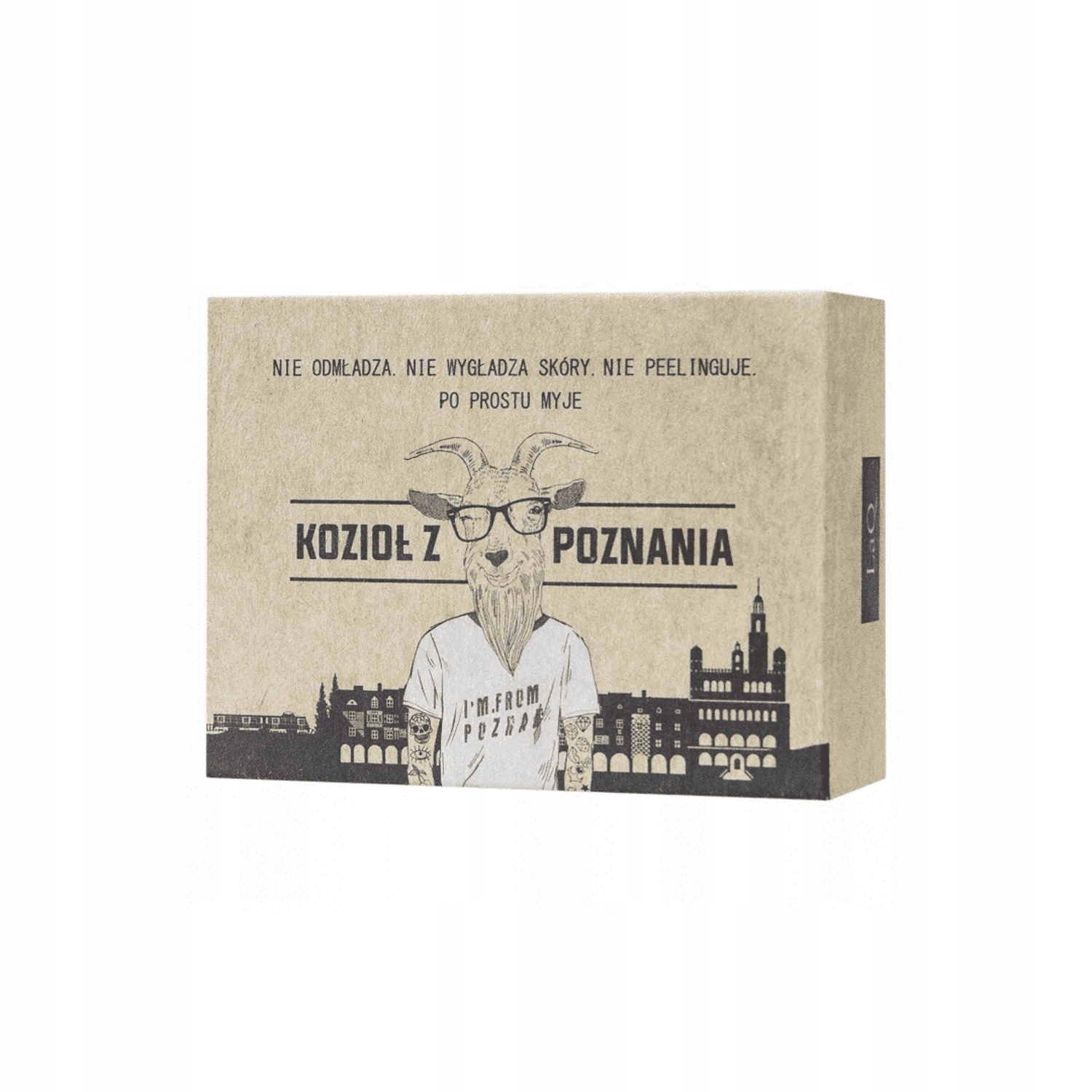 LaQ Mydło Kostka Kozioł dla Facetów Aktywny Węgiel