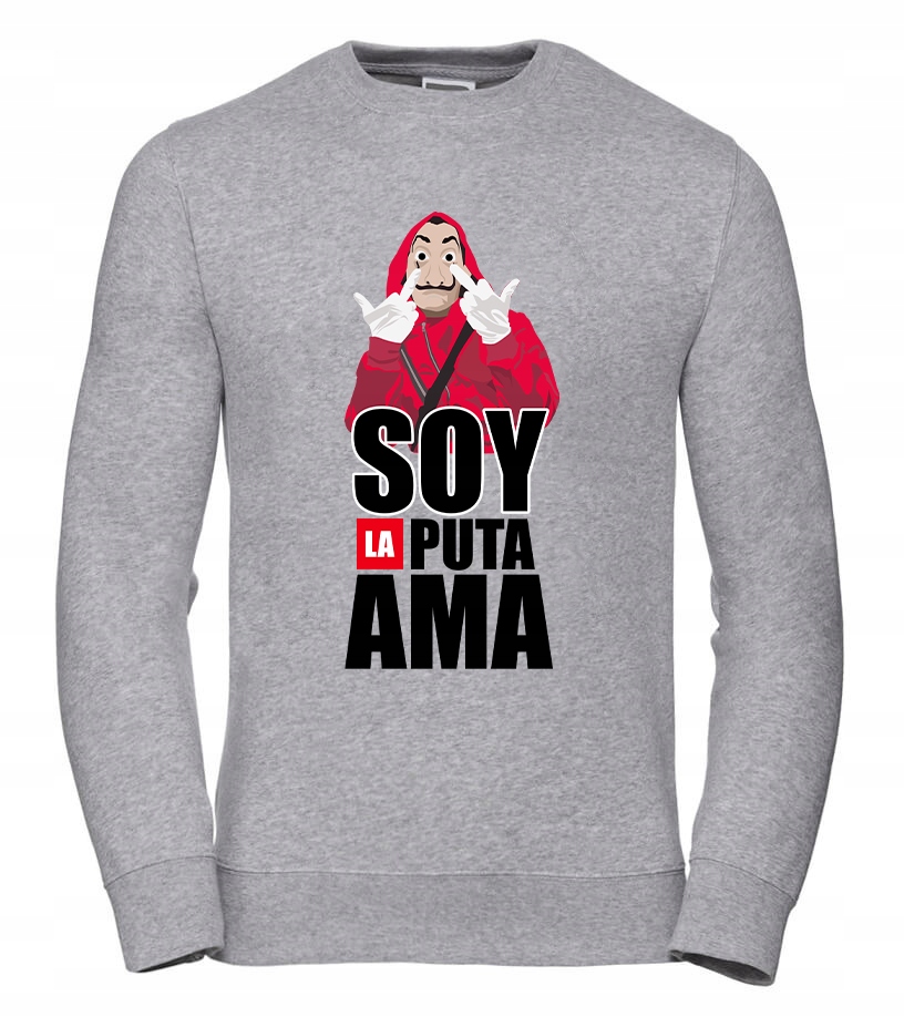 Dámská Mikina Soy La Puta Ama Xs Grey
