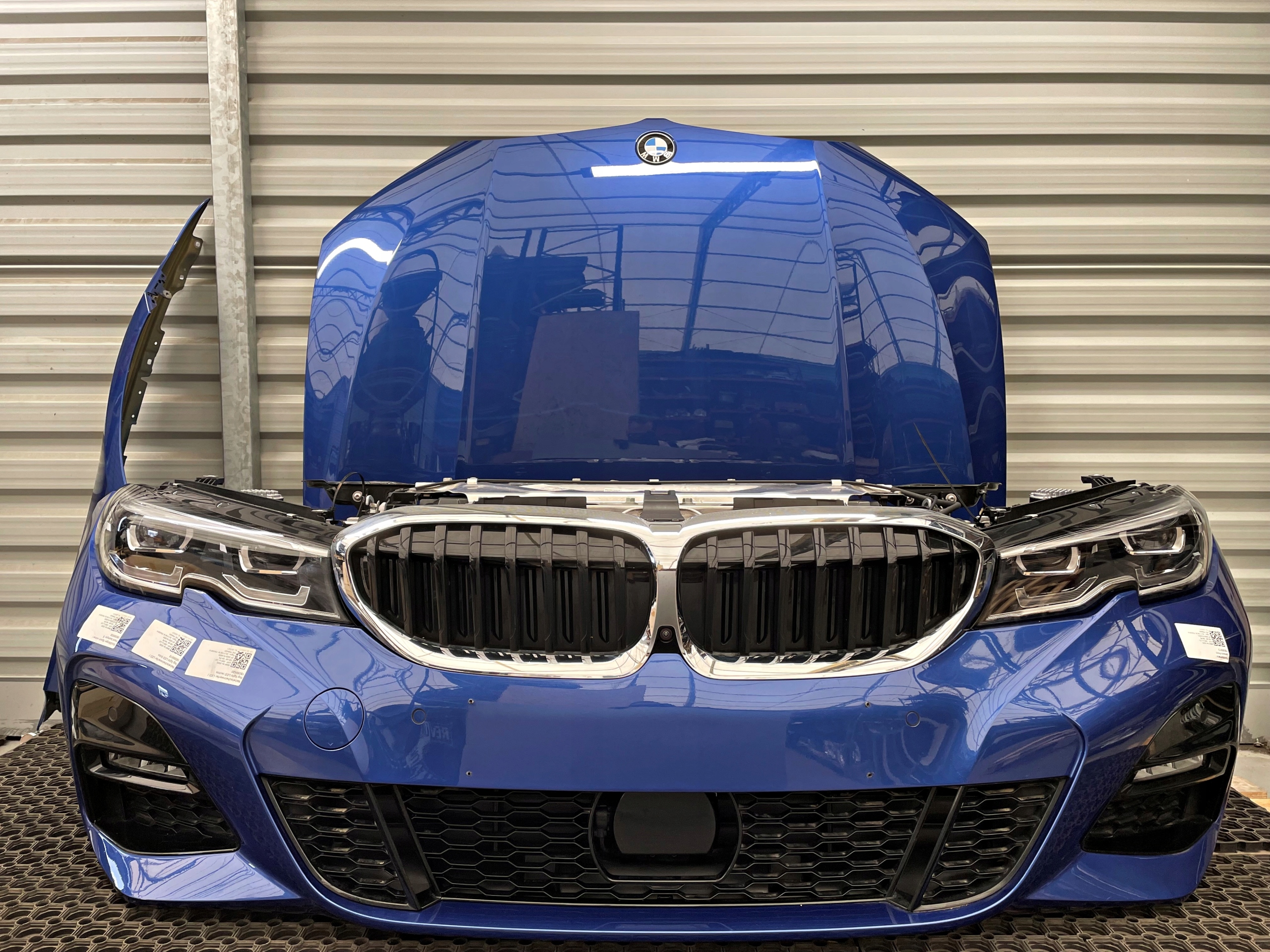 BMW 3 G20 G21 PRZÓD M-PAK MASKA ZDERZAK CHŁODN LED C31