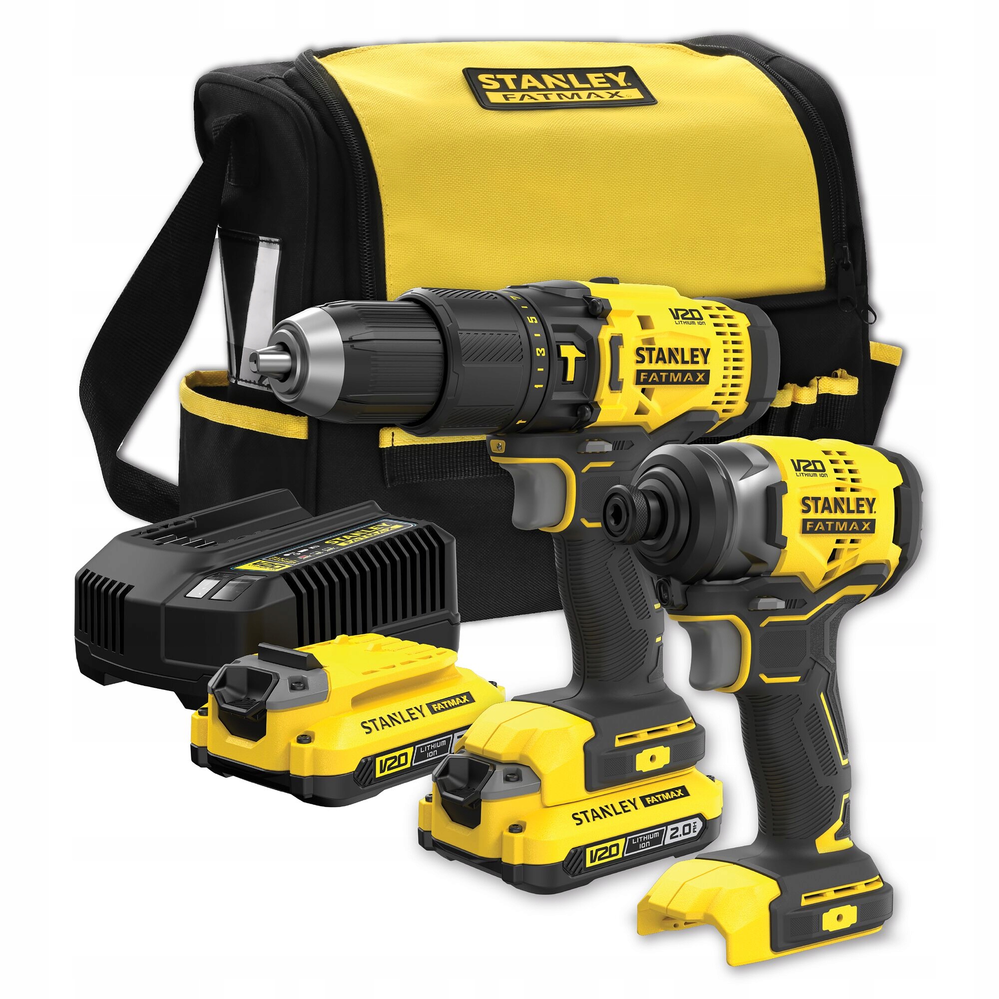 

Stanley V20 Wkrętarka Udar +zakrętarka SFMCK465D2S