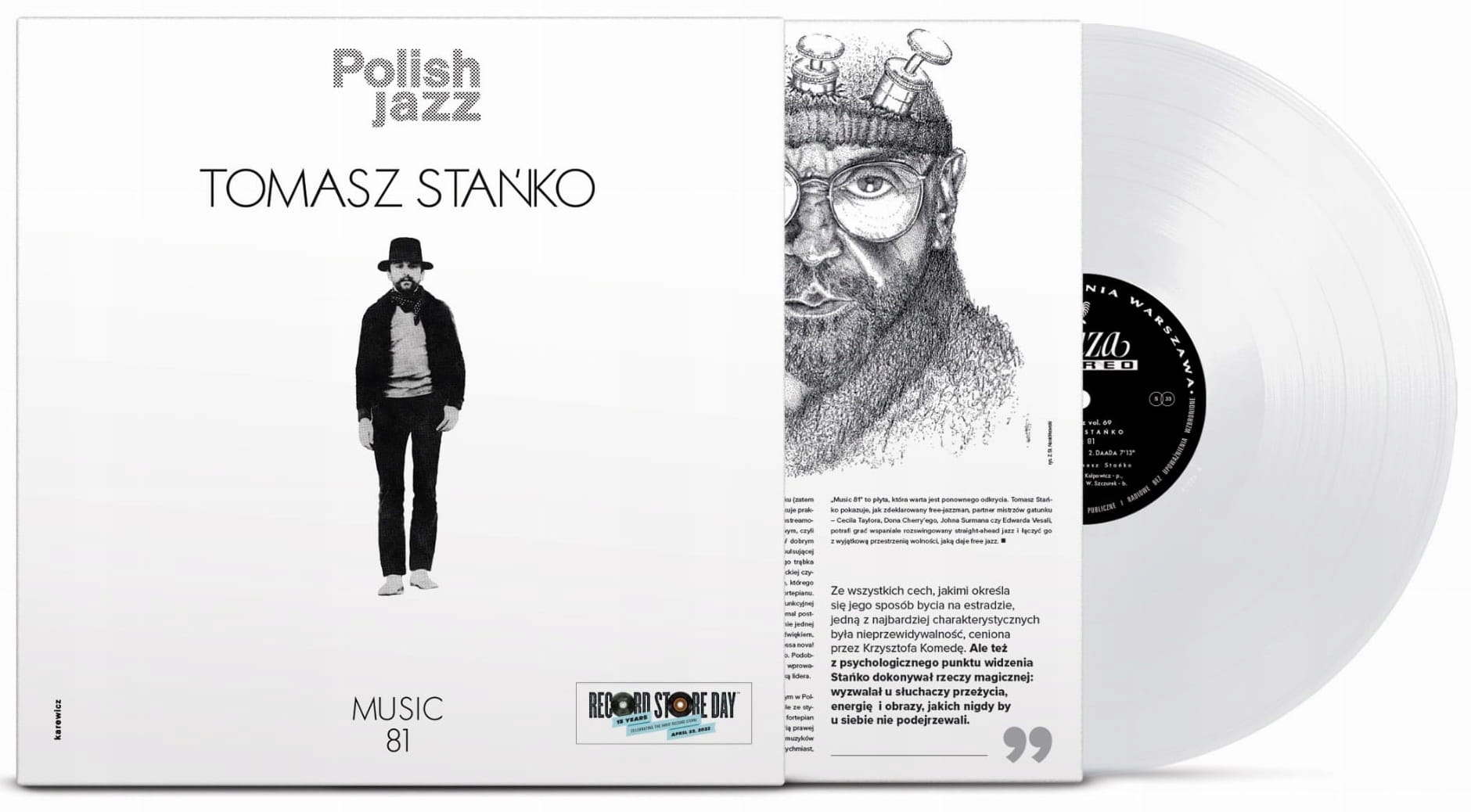 Stańko, Tomasz Music 81 (white Vinyl) (rsd 2022) (lp)