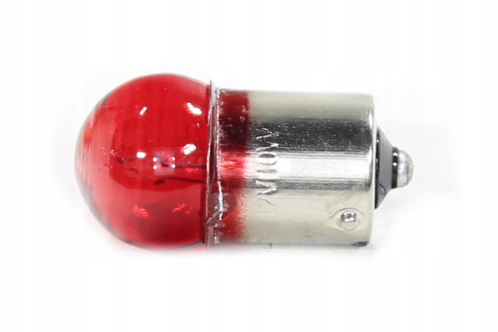 ŻARÓWKA 12V 5W BA15S CZERWONA WB (BRAK ECE)