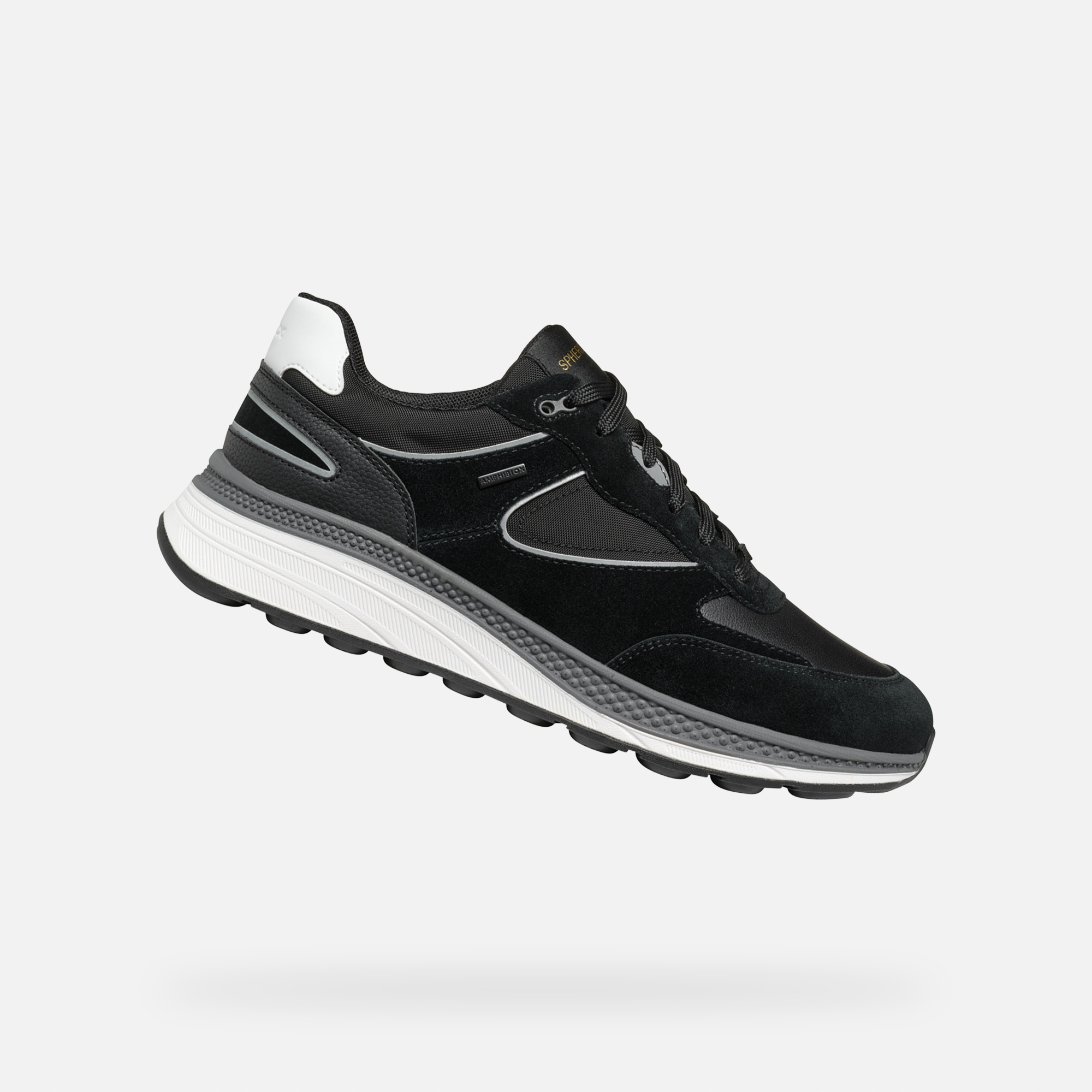 Černé pánské tenisky Geox Spherica Actif X1 vel. 44