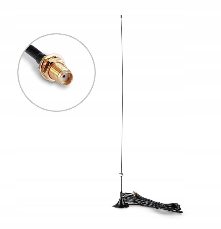 Moonraker MRM-100SR antena Vhf Uhf 144/430MHz 55cm Sma-f np. do Baofeng Tyt