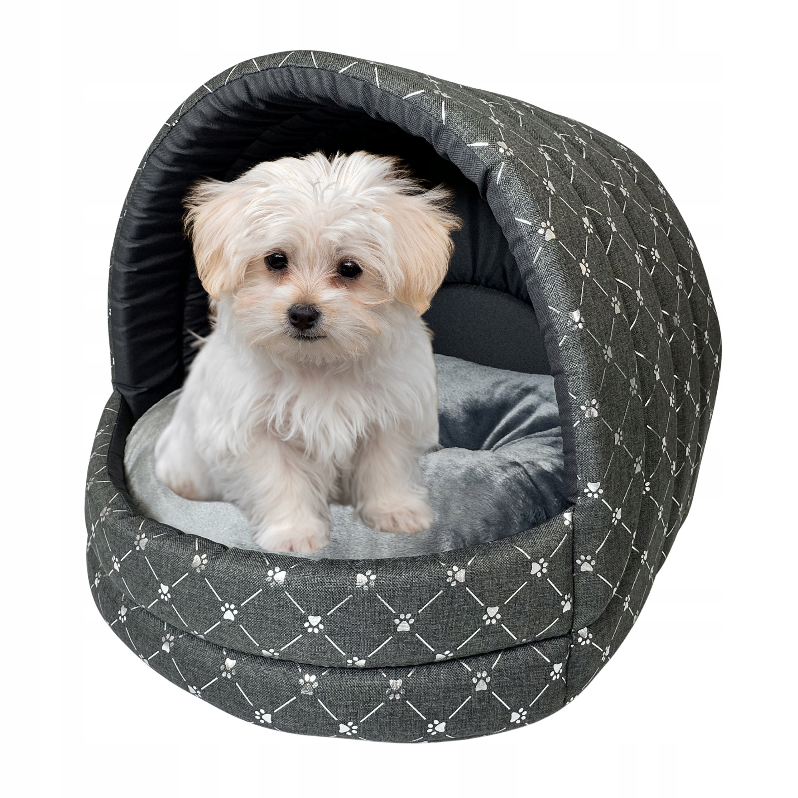 Levně Pelíšek látkové voděodolné Budka pro psa s polštářem, velikost S-b 126