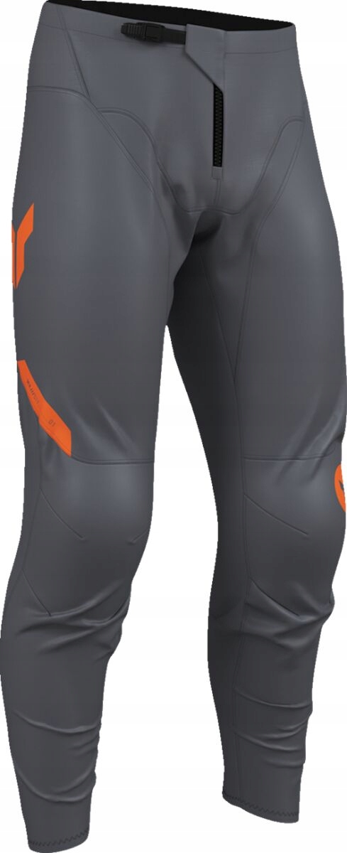 Detské Nohavice Na Cross Thor Ridemode Menace Charcoal 24