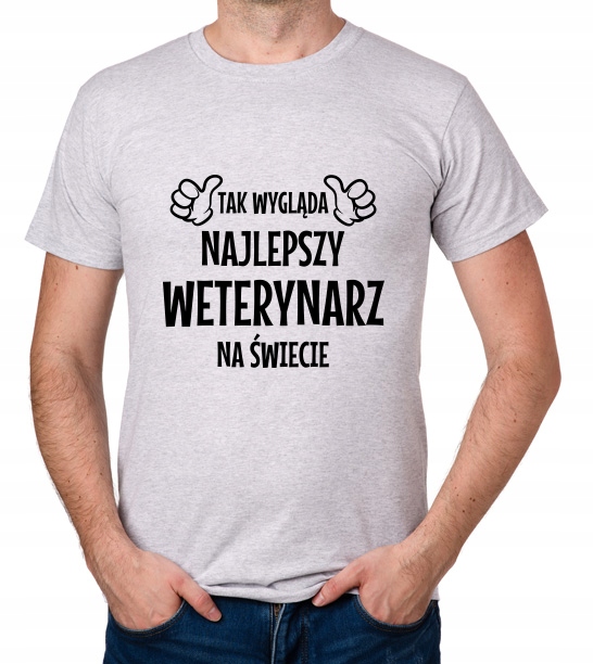 

koszulka Najlepszy Weterynarz prezent