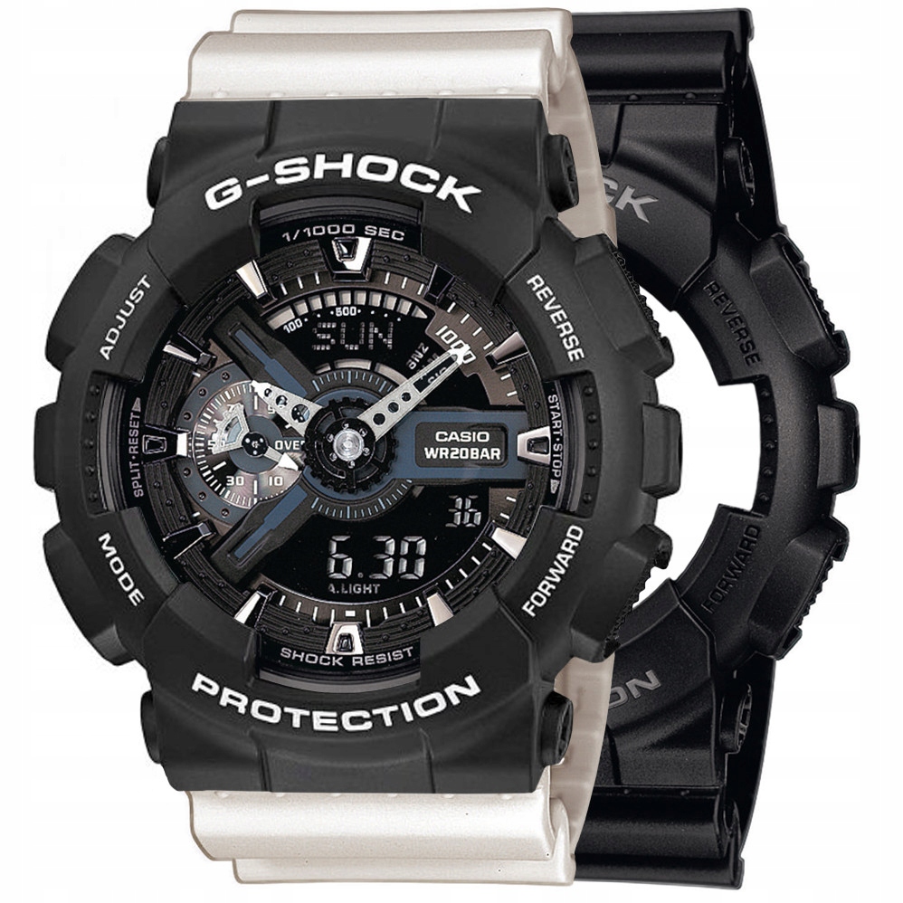Hodinky Casio G-Shock Set GA-110-1BER Luneta 10508136 Řemínek 10395227 20B
