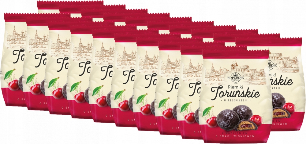 Kopernik Pierniki z Nadzieniem Wiśniowym 150g x20