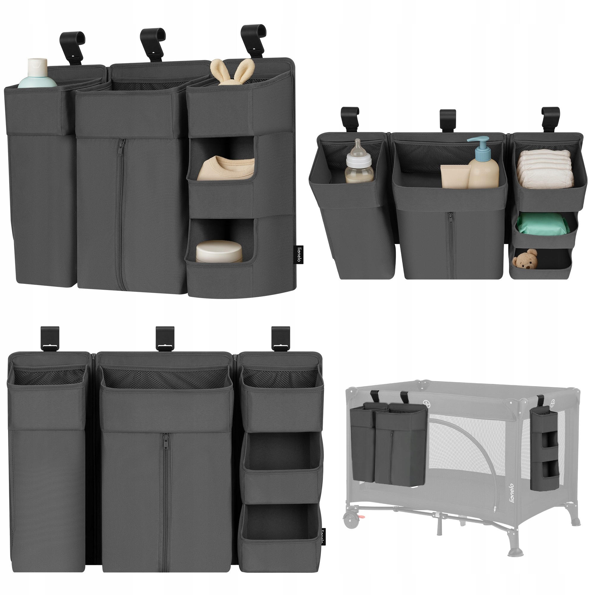 Lionelo Organizer LARGE GREY