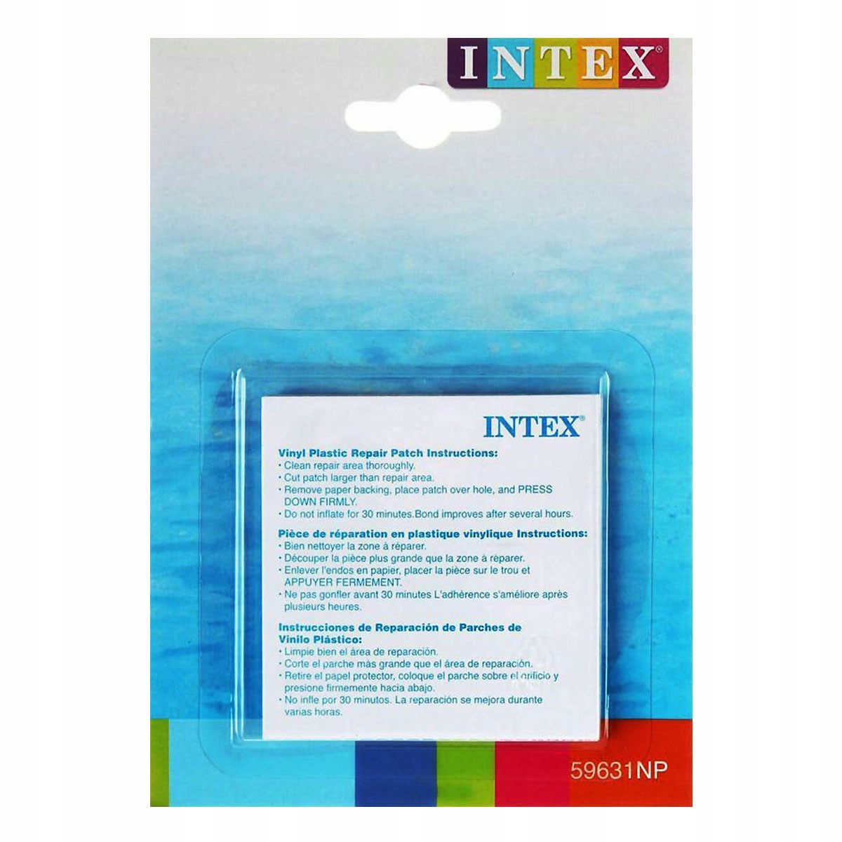 Samolepící opravné záplaty Intex 59631 Karton 36x6 kusů
