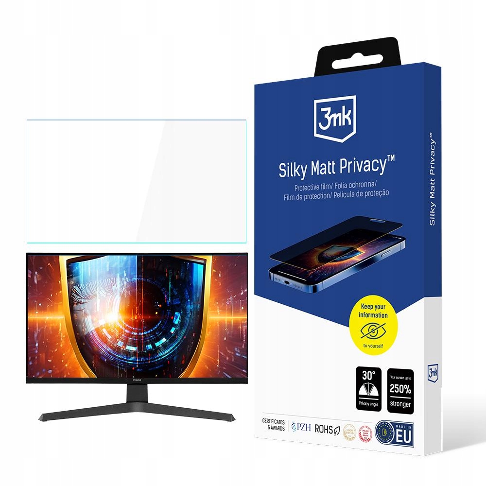 Fólie pro iiyama XUB2496HSU up to 25" 3mk Privacy 2-way