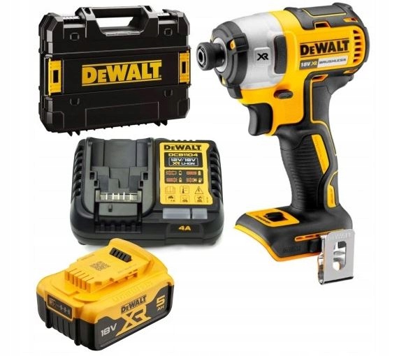 Dewalt Akumulátorový Šroubovák DCF887P1 1/4" 18V 1 x 5Ah Nabíječka