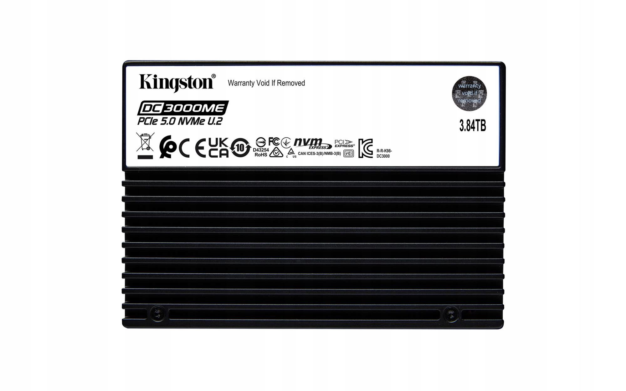 Ssd|kingston|ssd DC3000ME|3,84 TB|NVMe|Technológia Nand flash 3D Tlc|w