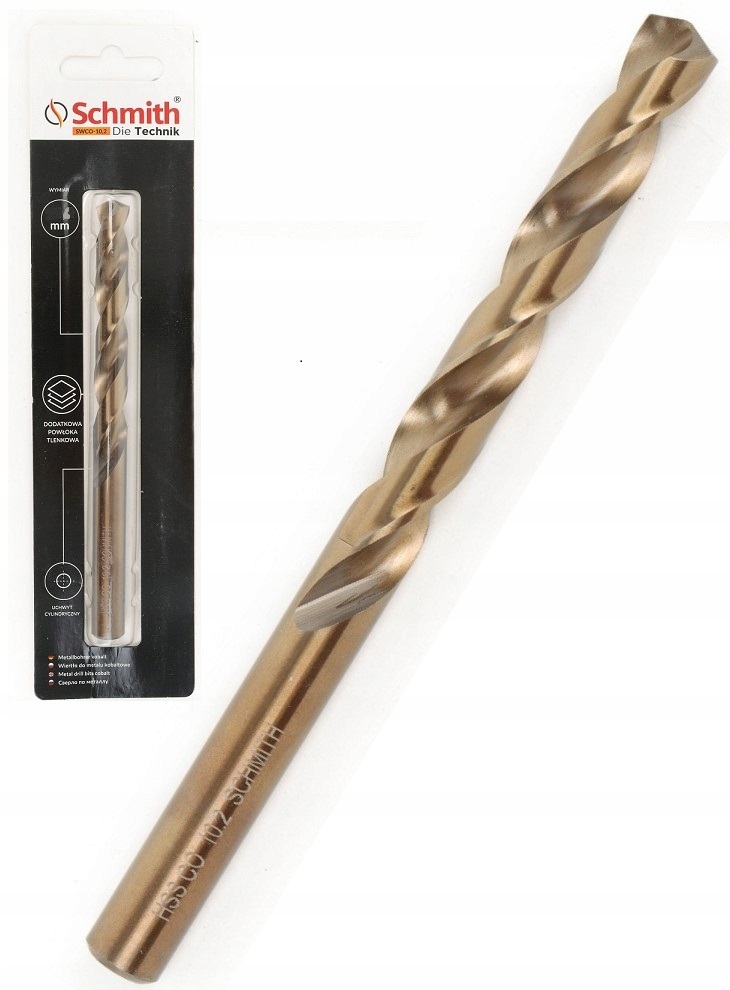 

Wiertło Do Metalu Kobaltowe 12,5mm HSS-Co Schmith