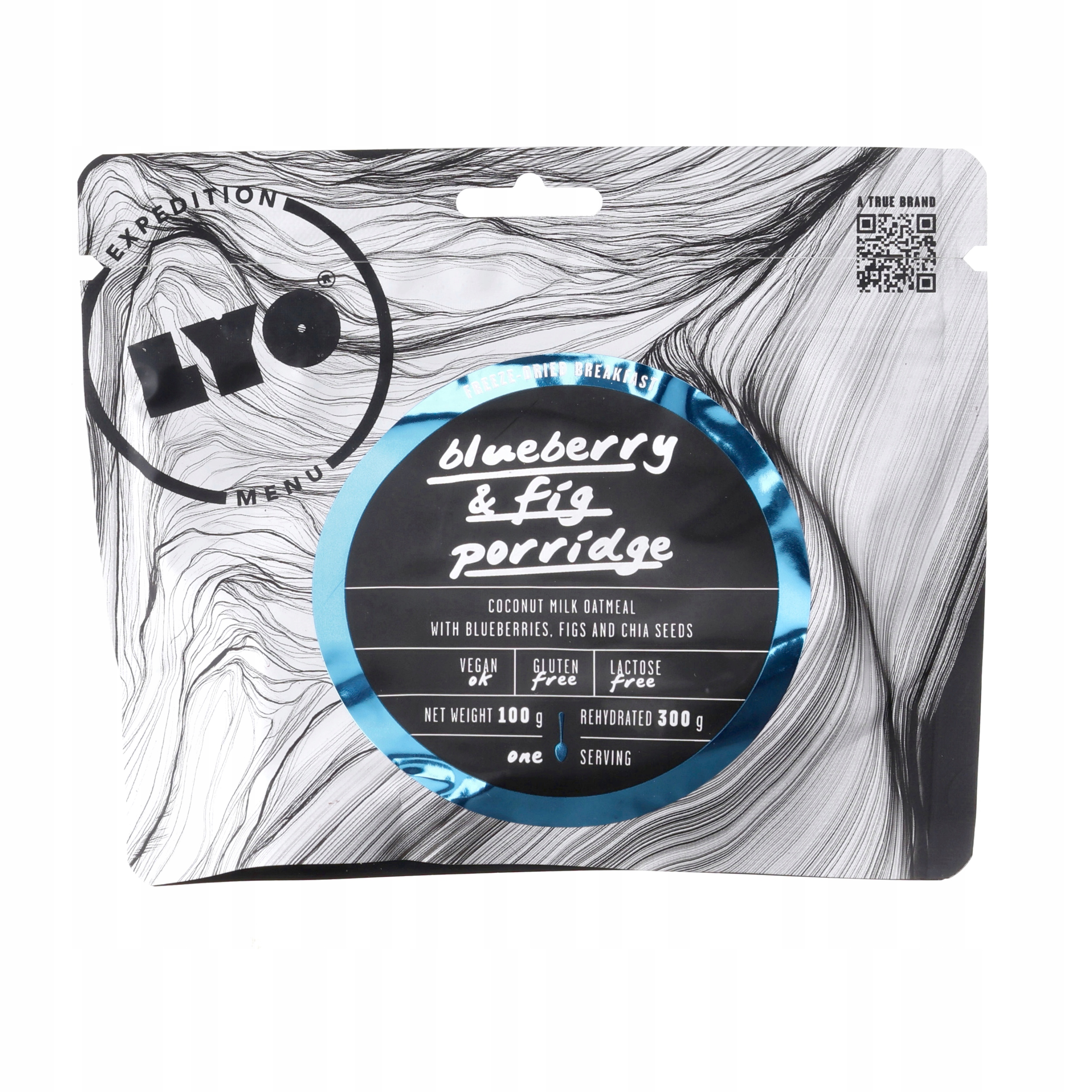 Żywność liofilizowana Lyofood Owsianka figowo-jagodowa 300 g liofilizat