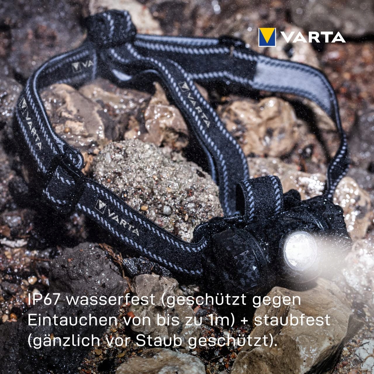 VARTA H20 Pro 4W LED Latarka Na Głowę Opaska — miniatura 12