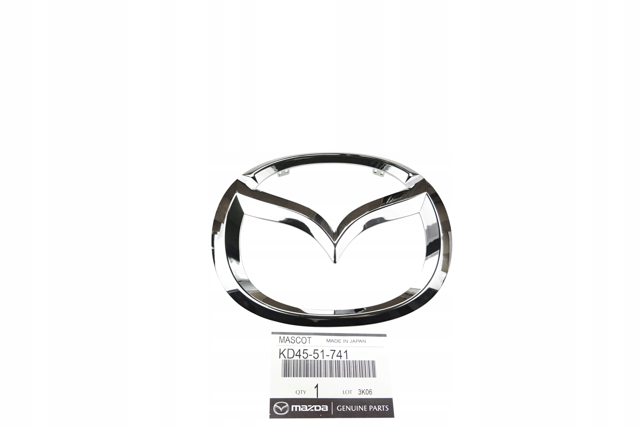 EMBLEMAT ZNACZEK LOGO GRILLA ATRAPY ZDERZAKA PRZÓD MAZDA CX-5 CX-9