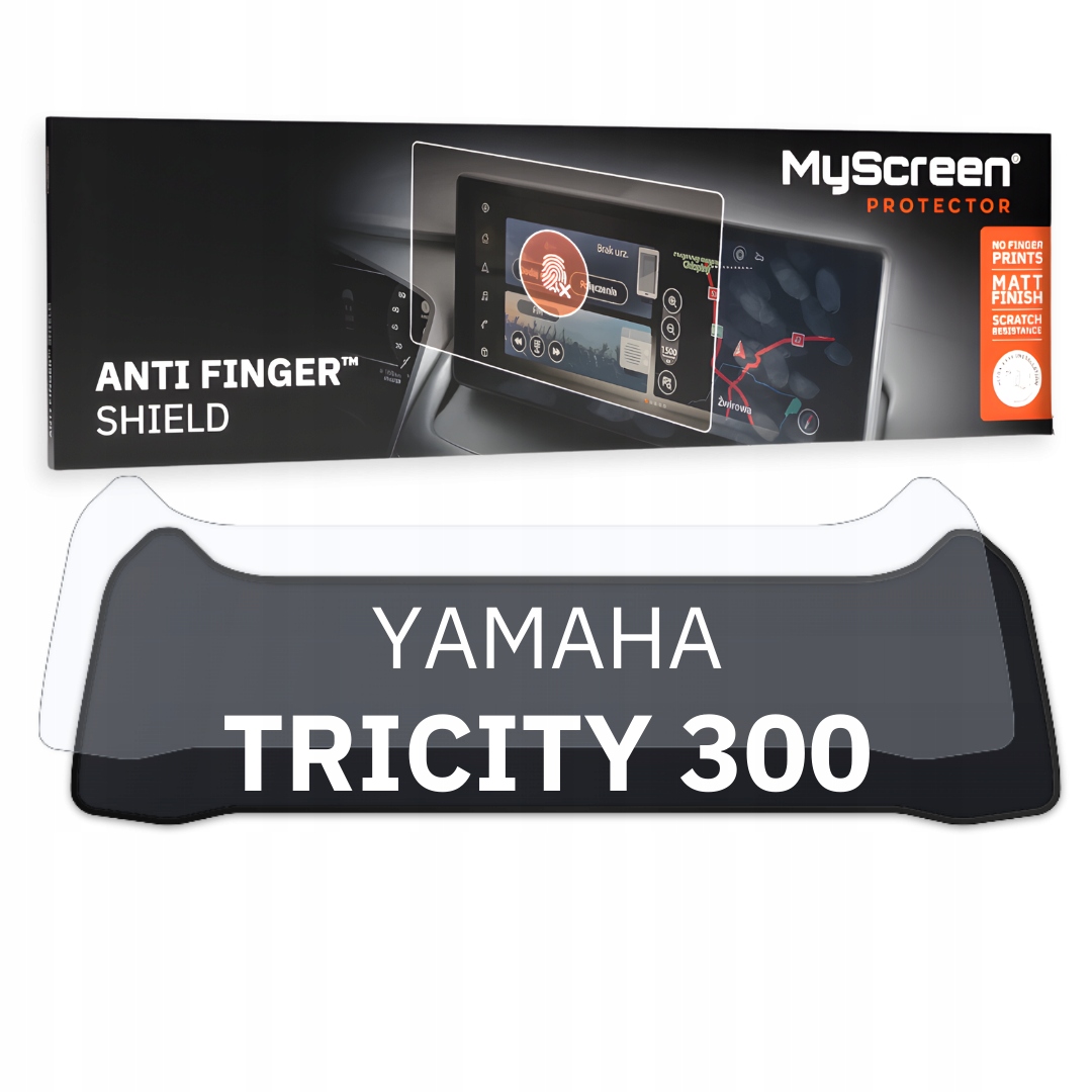 Matná fólie pro Yamaha Tricity 300 Nd 2024 Palubní Deska MyScreen