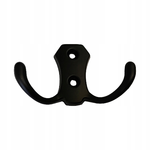 

Wieszak ścienny hak na ubrania Czarny