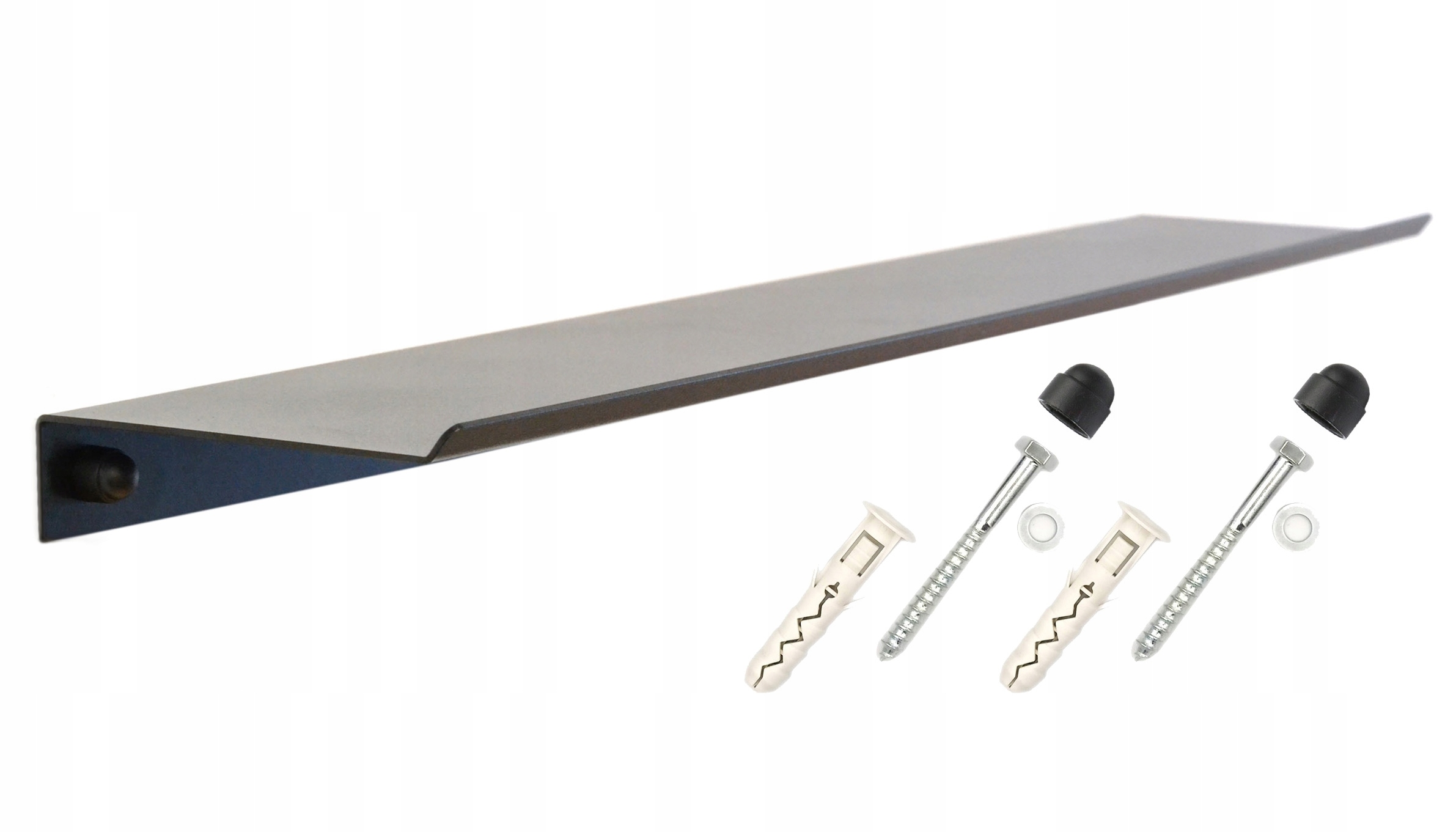 

Półka na puchary XL metalowa czarna 60cm montaż
