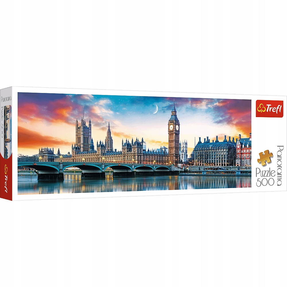 

Puzzle Big Ben Pałac Westminsterski Londyn 500 El.