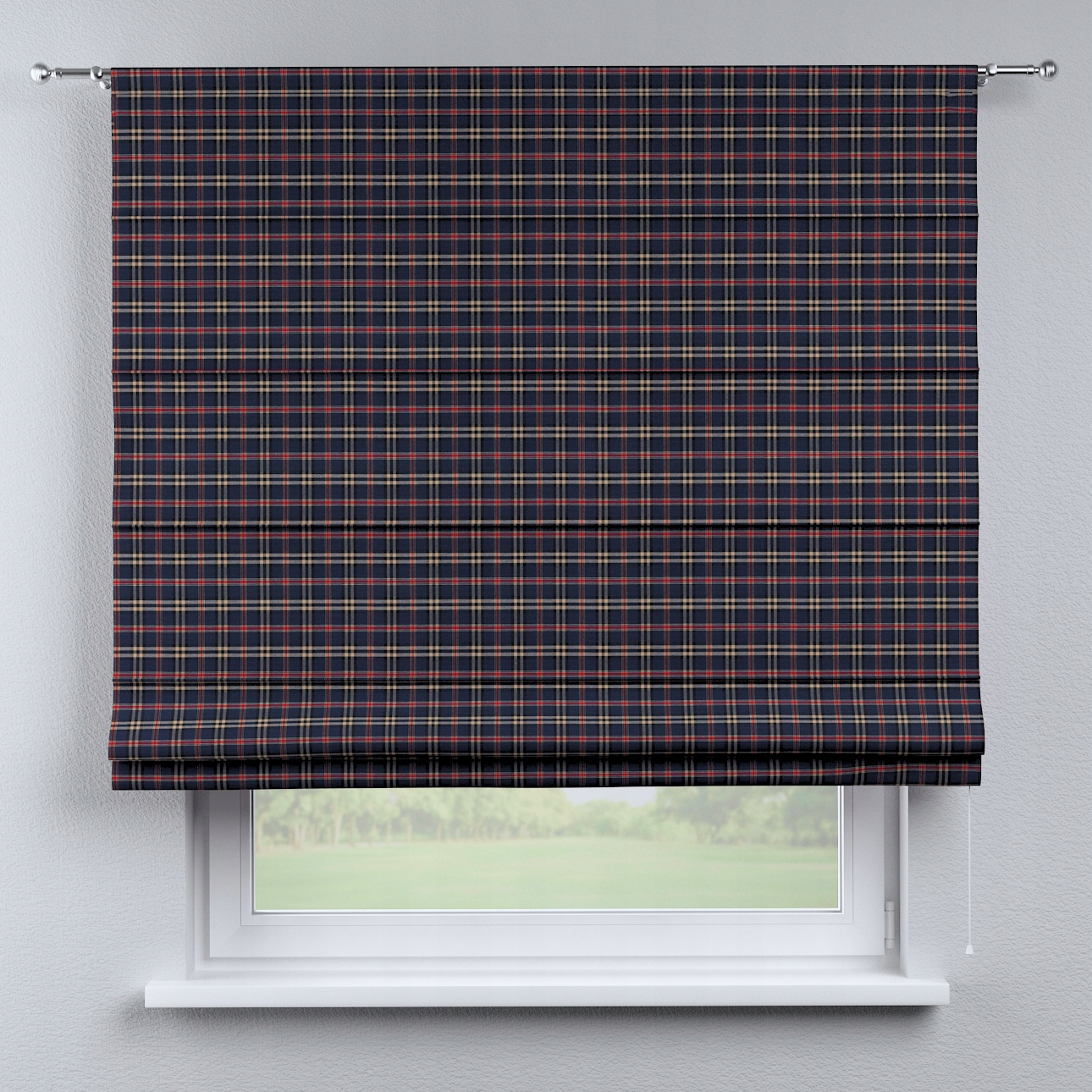 Hotová Římská roleta Torino 120x160cm modrá