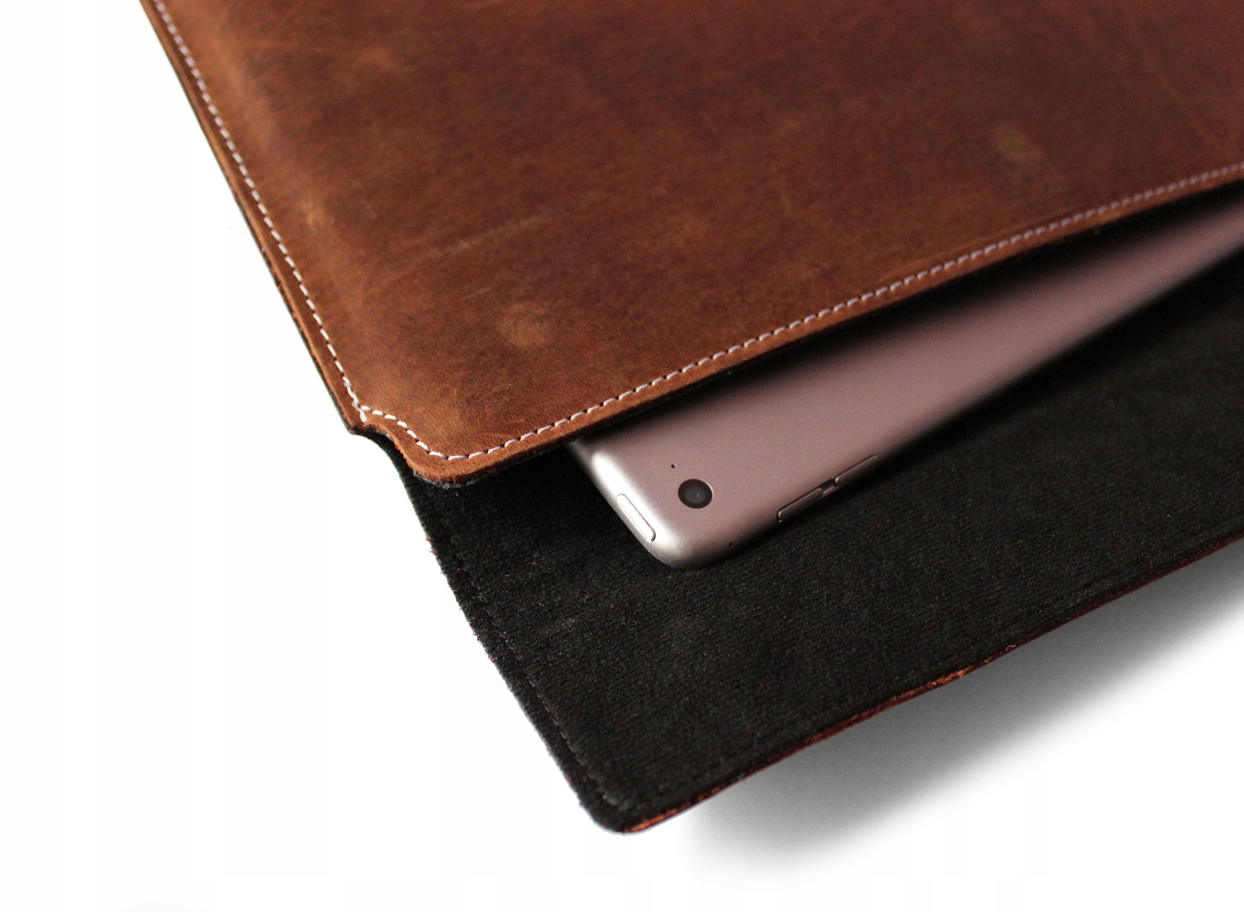 Skórzane etui wsuwka do Samsung Galaxy Tab S10 Fe+ S10+ S9 Fe+ S7 Fe