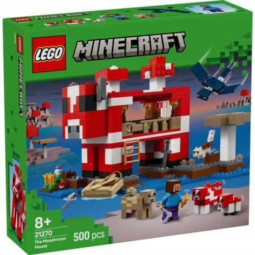stavebnice Lego Minecraft 21270 Dům houbové krávy
