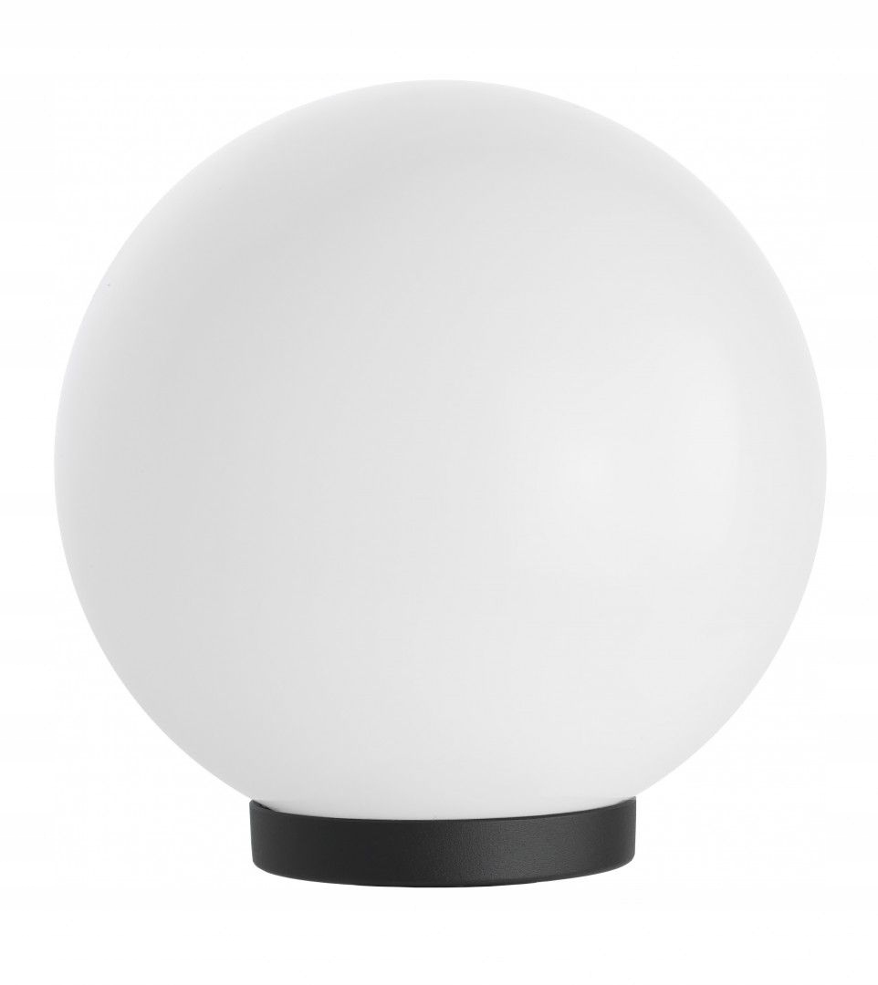 Su-ma Classic Zahradní lampa koule Ø25 cm E27 IP43 černobílá