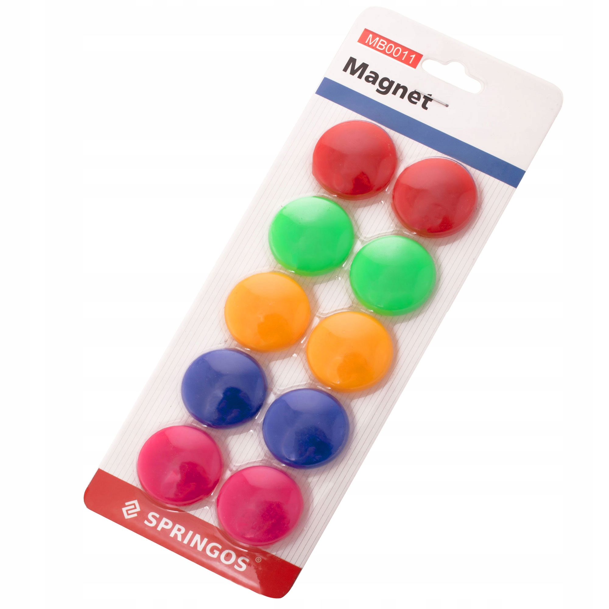 

Magnesy Do Tablicy 30MM 10 Szt Kolorowe Okrągłe