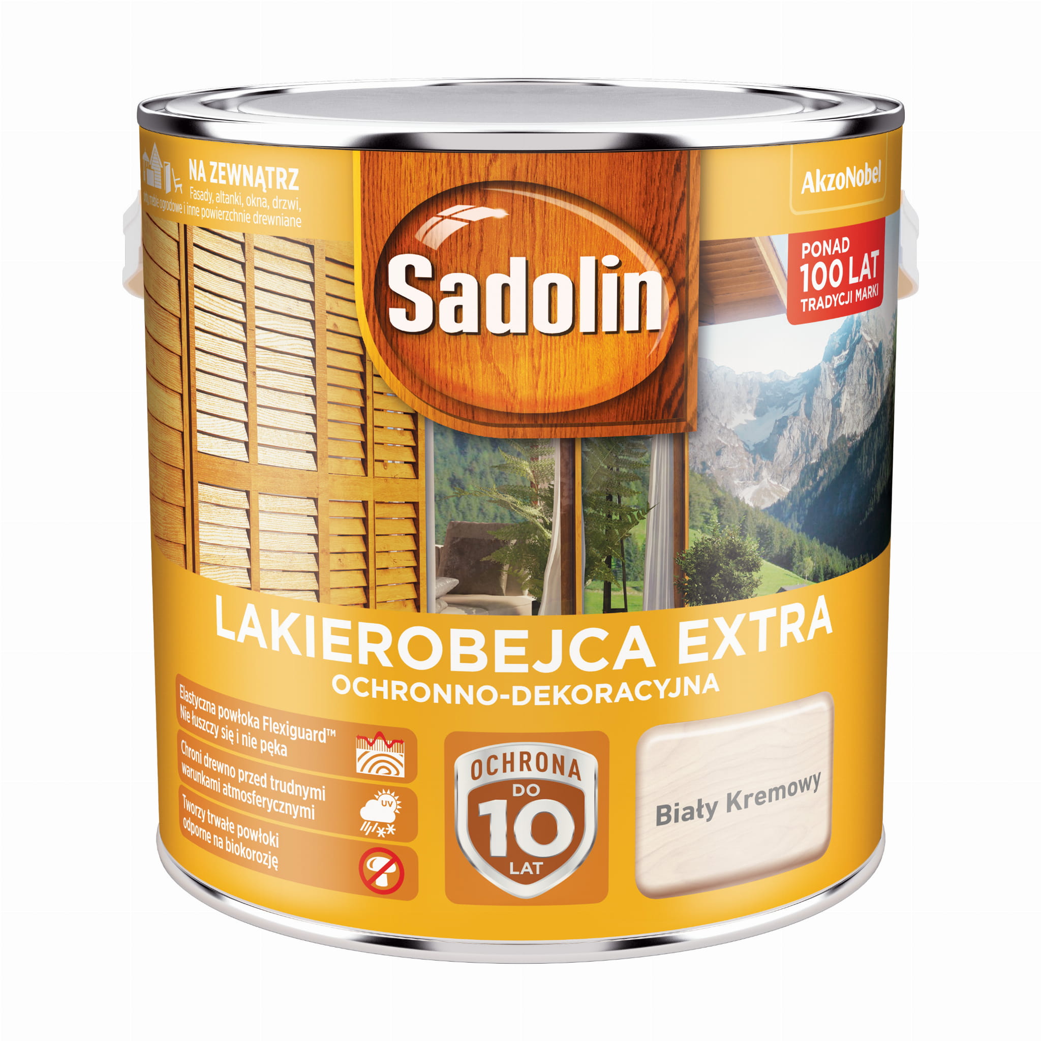 Sadolin Extra 2,5L - Biały Kremowy