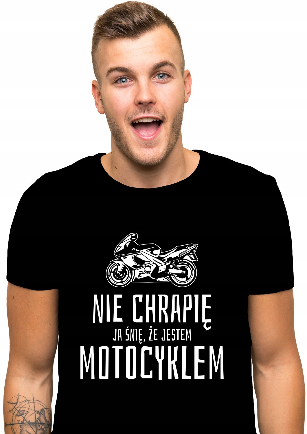 

koszulka Nie Chrapię Śnię Że Jestem Motocyklem