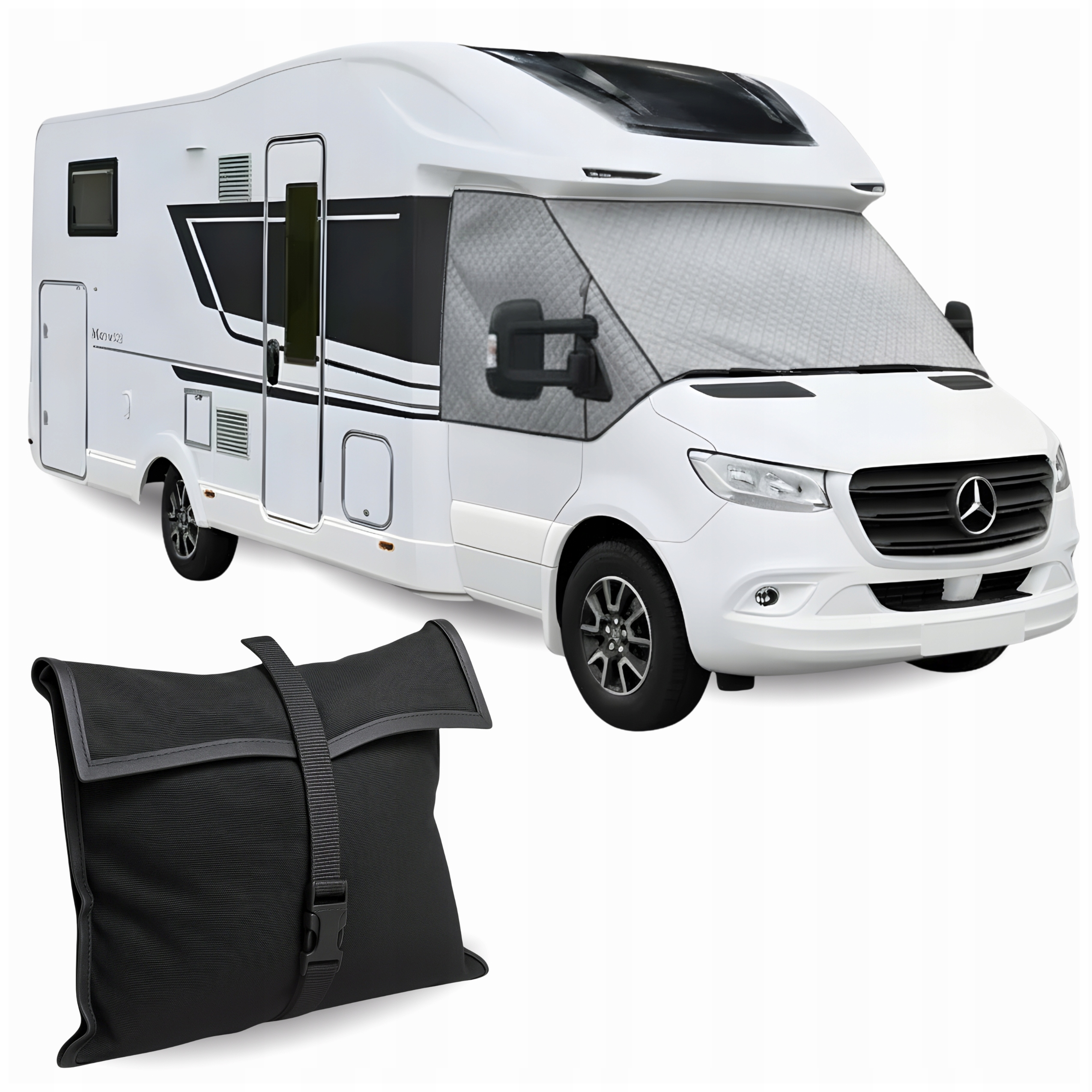 Tepelná podložka na sklo Mercedes Sprinter III (W907/W910) 2018-2025r Kryt