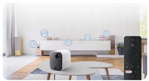 PROJEKTOR XIAOMI Mi PROJECTOR 2 DLP 500LM 40-200" FULL HD WIFI BT Technologia wyświetlania LED