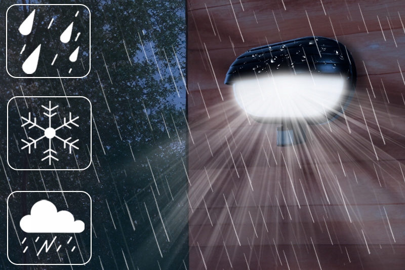 LAMPA LED ŚCIENNA ZEWNĘTRZNA ELEWACYJNA CZUJNIK RUCHU ZMIERZCHU KINKIET E27 Długość/wysokość 18.5 cm