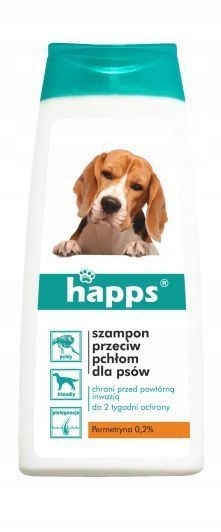 

Happs Szampon przeciw pchłom dla psów 150ml Bros