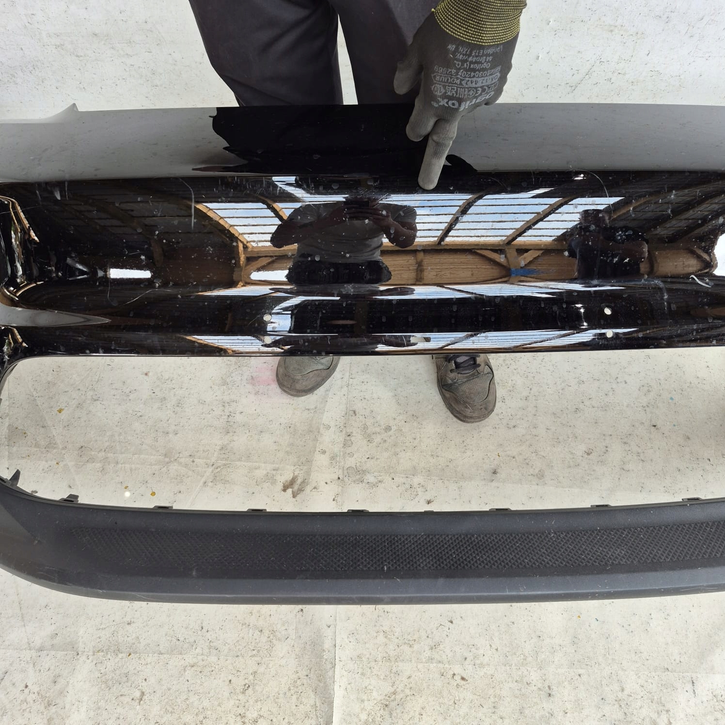 PORSCHE MACAN II 2 95C 24-> bumper front front PDC
