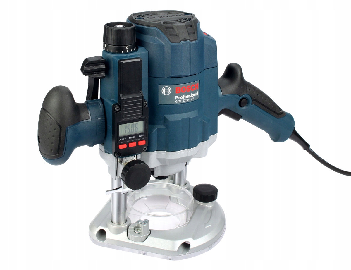 FREZARKA GÓRNOWRZECIONOWA GOF 1250 LCE BOSCH Zasilanie sieciowe