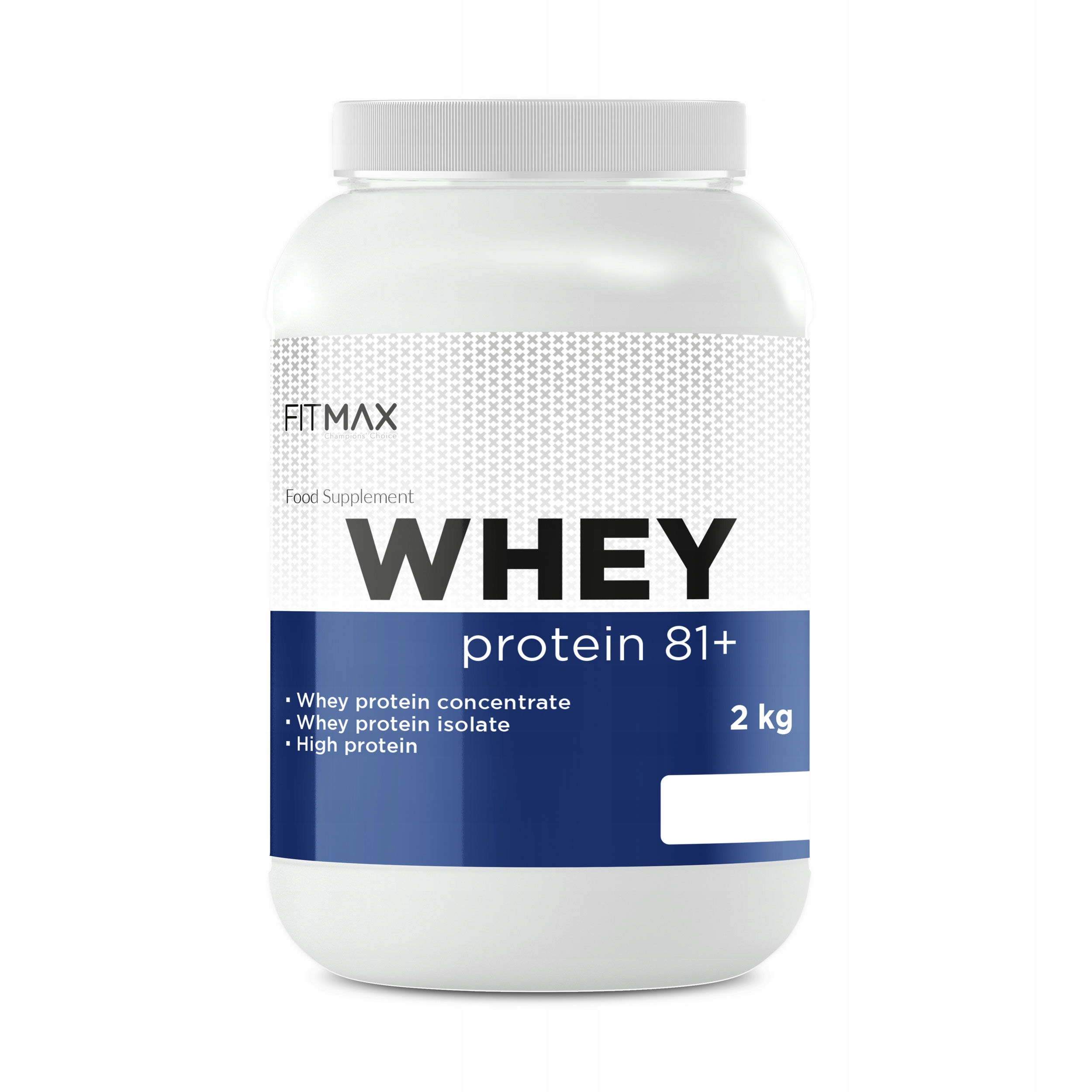 Protein FitMax Whey protein 81+ 2000 g slaný karamel